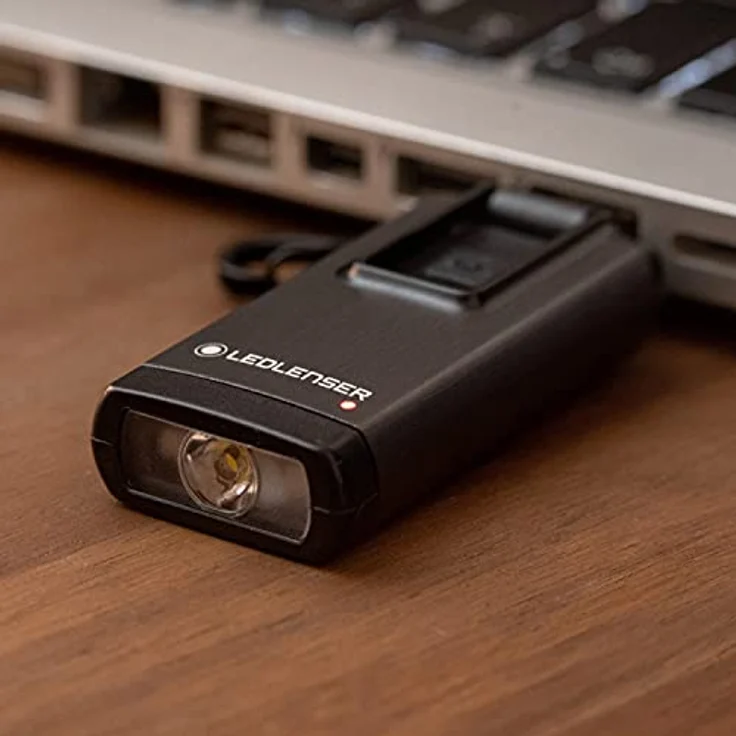 Ledlenser K6R wiederaufladbare Mini Taschenlampe grau schwarz – Bild 7