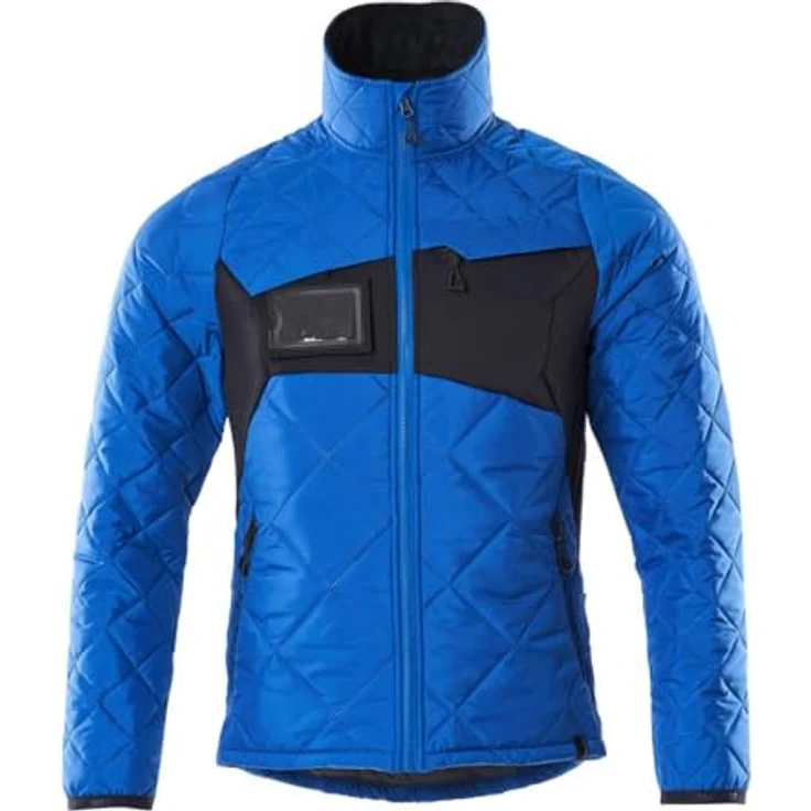 MASCOT 18015-318-91010 Accelerate Climascot-Jacke, Wasserabweisend und leicht, Azurblau/Schwarzblau, L Größe – Bild 1