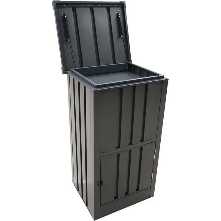 Floraworld Paketbox, wetterfeste Aufbewahrung für Pakete bis 43 x 42 x 30 cm, stabile Stahlblechausführung
