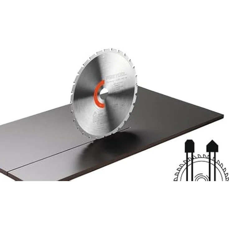 Festool Diamant-Kreissägeblatt LAMINATE/HPL DIA 160x1,8x20 TD28 mit 28 Diamant-Zähnen für harte und abrasive Materialien, hohe Standzeit – Bild 2