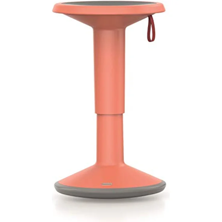 Hocker UP | Höhenverstellbar 450-630 mm | Lachsorange – Bild 2