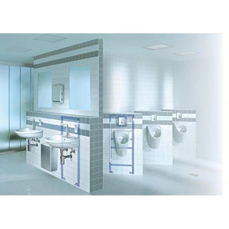 GROHE Rapid SL - Installationssystem für Waschtisch (komplett vormontiert, für Einlochbatterie, 113 cm), 38554001 – Bild 2