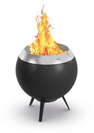höfats - Moon 45 rauchfreie Feuerschale mit Holzvergaser-Technologie, Ø 45 cm