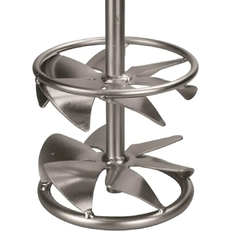 BOXTEC Dünnbettmörtel Mörtelrührer DLX, M14 Aufnahme, verzinkt, 600mm Länge, 120mm Durchmesser