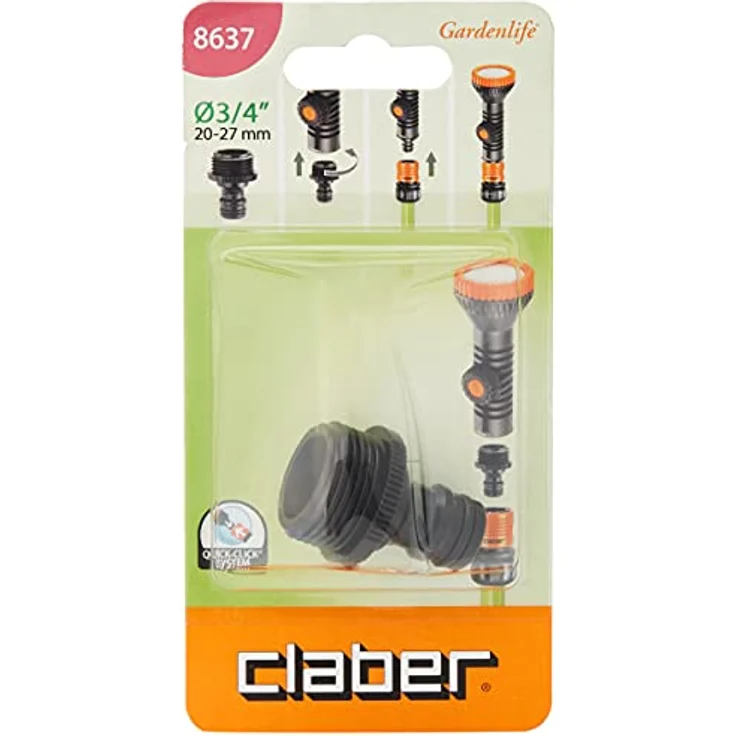 Claber Anschluss für Sprinkler, 3-4 Zoll - 1,9 cm - – Bild 2