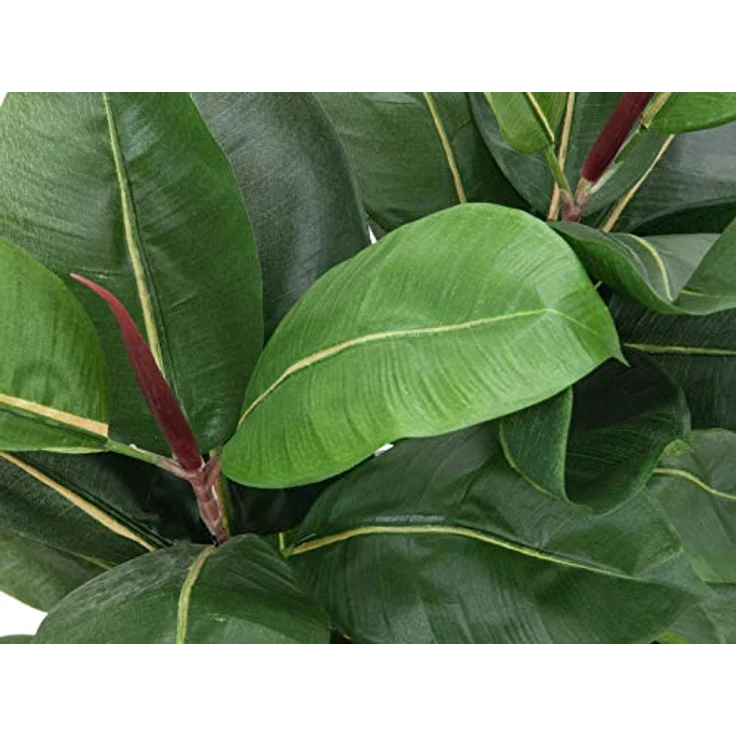 EUROPALMS Gummibaum, Kunstpflanze, 120cm – Bild 2