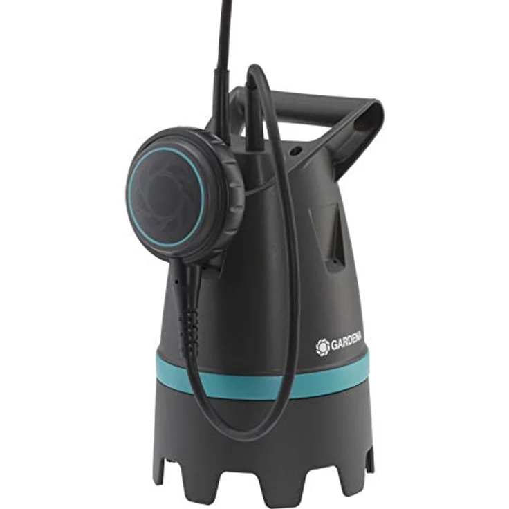 Gardena Schmutzwasser-Tauchpumpe 10.500 Basic: Elektrische Tauchpumpe mit Fördermenge 10.500 l/hEinstellbarer Schwimmerschalter mit Dauerlauffunktion (9008-47) – Bild 2