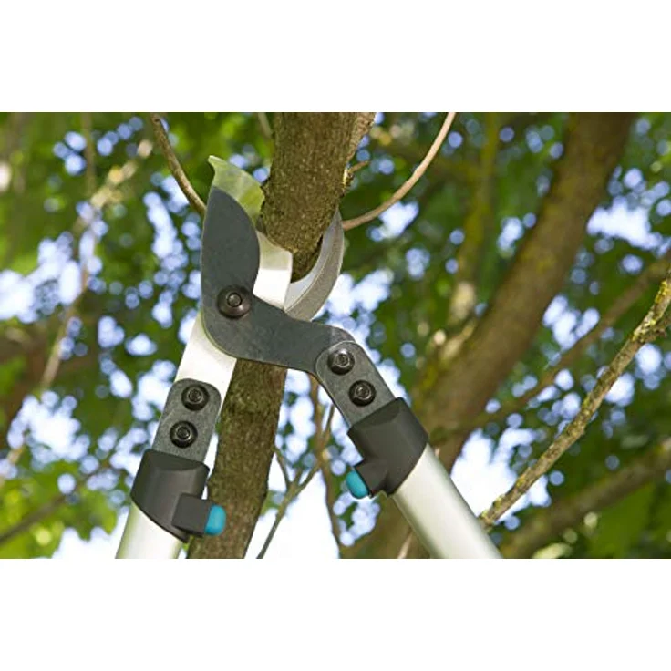 GARDENA Premium Astschere 700B Bypass Baumschere für schonenden, exakten Beschnitt von Pflanzen, präzisionsgeschliffene Messer, doppelt gebogene, stabile Aluminium-Profilarme 8710-20 – Bild 4