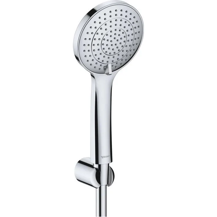 Duravit Brausegarnitur DURAVIT Brausehalterset Handbause 3jet Duschkopf Duschbrause, 3 Strahlart(en)