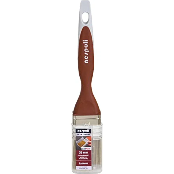 Nespoli FillPro Wood Flachpinsel  Lasuren, AirTouch-Griff 8. Stärke, 38 mm - Preisvergleich – Bild 2
