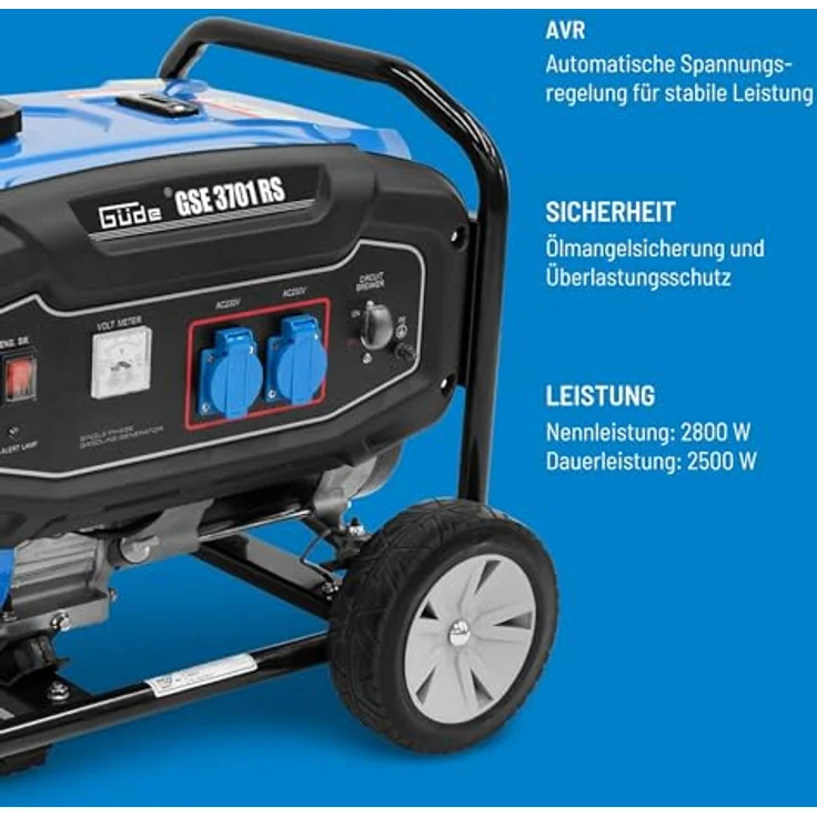Güde Stromerzeuger GSE 3701 RS, 4 kW - 40728 – Bild 5