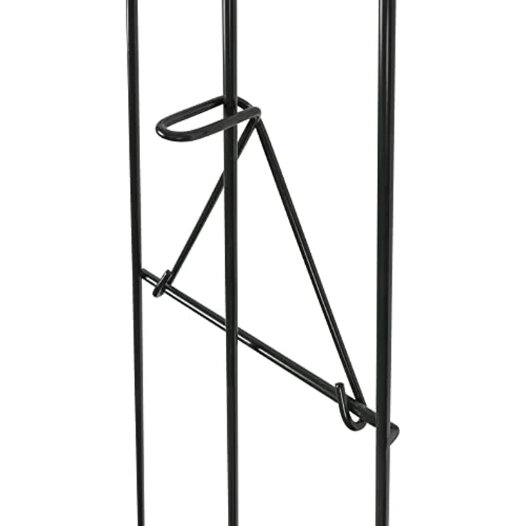 Windhager Rankturm Pyramide faltbar, Ranksäule für Kletterpflanzen, Rankhilfe, Rankstütze, Rosenpyramide, 110 cm, grün, 07592 – Bild 2