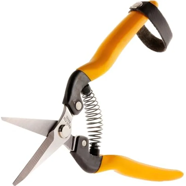 Alpen Swiss Tools Alpen Rigi 300 japanische Edelstahlschere, ultrascharfe 56 mm lange Klinge, schneidet Kräuter, Blumen, Gemüse, Ernte von Obst