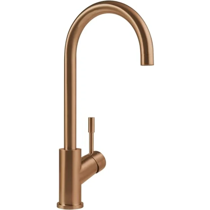 Villeroy & Boch Küchenarmatur 92530004, Edelstahl Bronze, 360° Schwenkbereich, keramische Dichtungen, 14 l/min Durchflussmenge – Bild 1