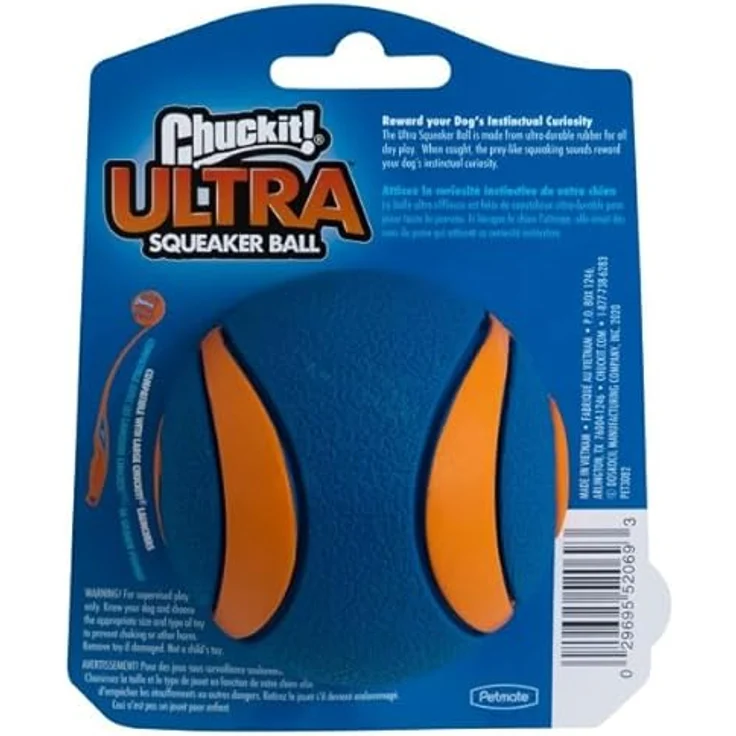 Chuckit! CH52069 Ultra Squeaker Ball Large 1-er Pack – Bild 2
