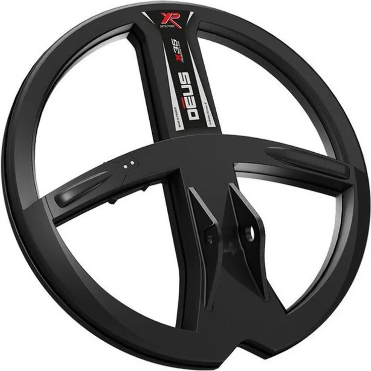 XP Metalldetektor Deus / ORX X35 Doppel-D Suchspule 22,5 cm, Wasserdicht, Boost Mode, Lithium-Technologie, kompatibel mit XP Deus Software