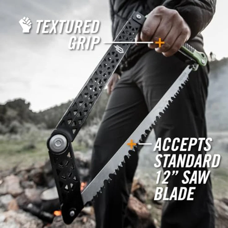 Gerber Säge FREESCAPE SAW, klappbare Handsäge, Kunststoffgriff, gummiert – Bild 4