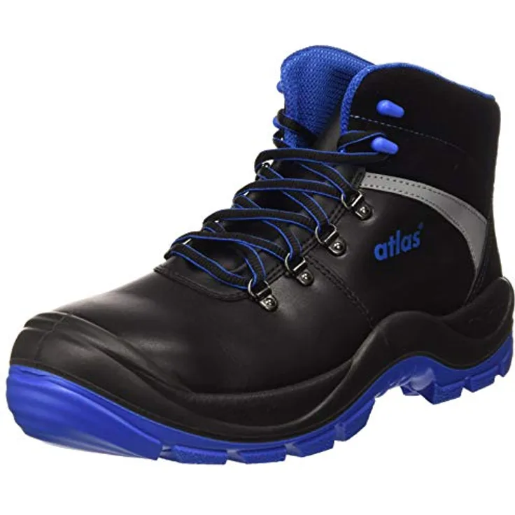 ATLAS 236601 S3 Sicherheitsschuh, ESD-Zertifizierung, SL, 525xp, Blau / Schwarz, 9 Größe