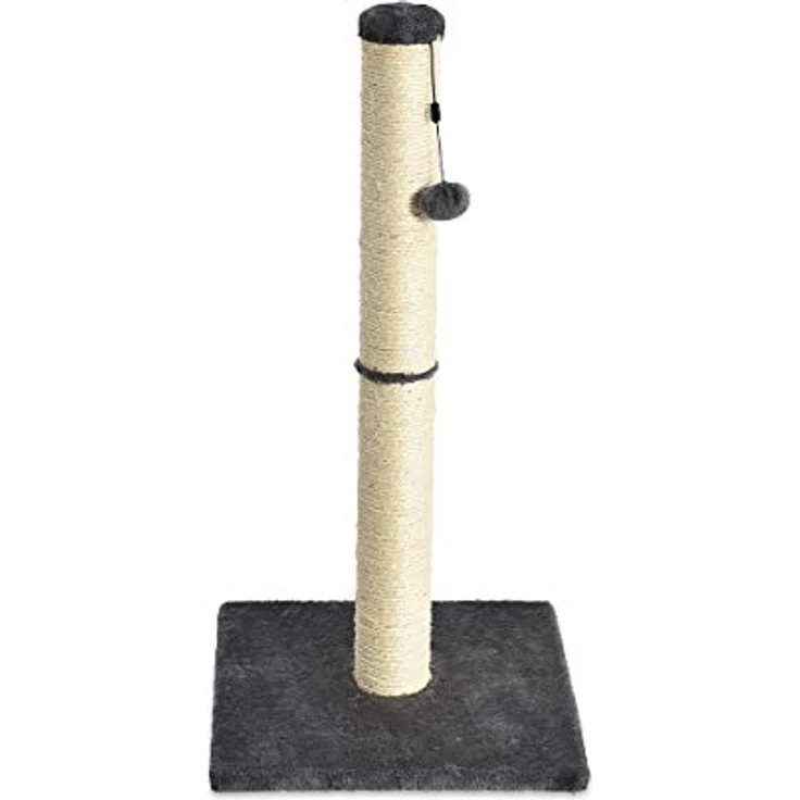 Amazon Basics – Mittelgroßer Katzen-Kratzbaum, 41 x 41 x 81 cm, grau – Bild 2