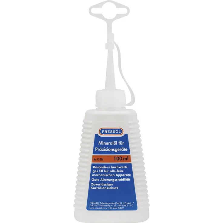 Pressol 10596 Mineralöl, 100ml für Präzisionsgeräte, hochreines Schmiermittel