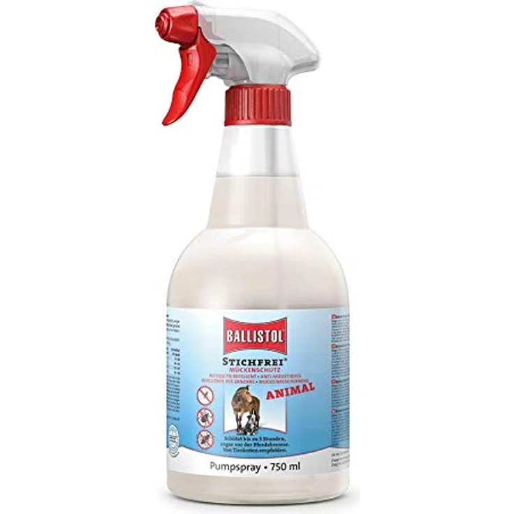 Ballistol Stichfrei Animal, Insektenspray Pumpsprüher 750ml, Schutz vor Mücken und Zecken, angenehm duftend – Bild 2