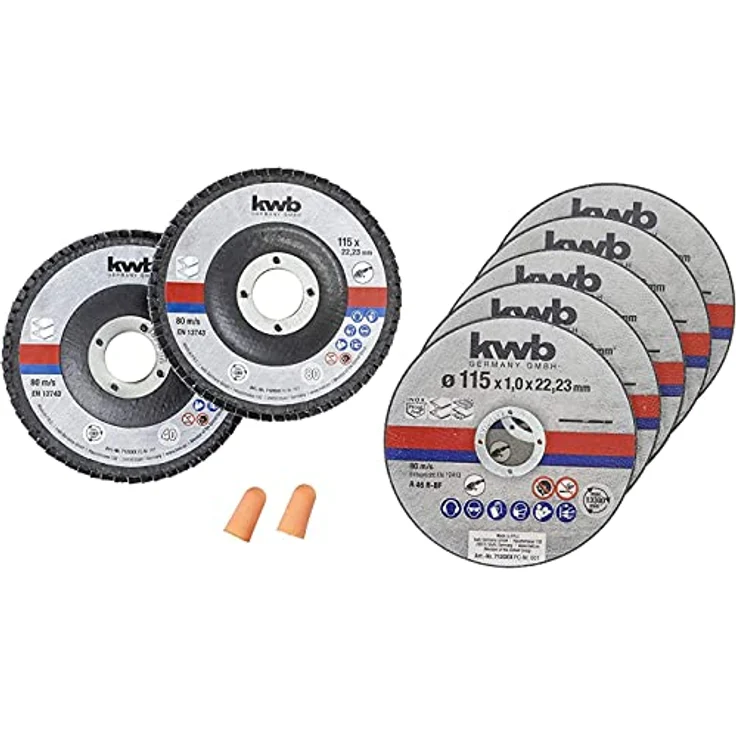 Metall-Set Trennscheiben 115 7er Dose – Bild 2