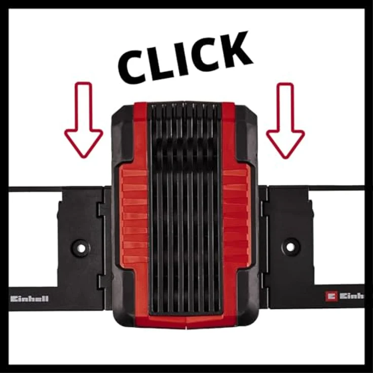 Einhell Koffer PXC Akku-Wandhalterung Halterung inkl. 4x Schrauben 4x Dübel – Bild 6