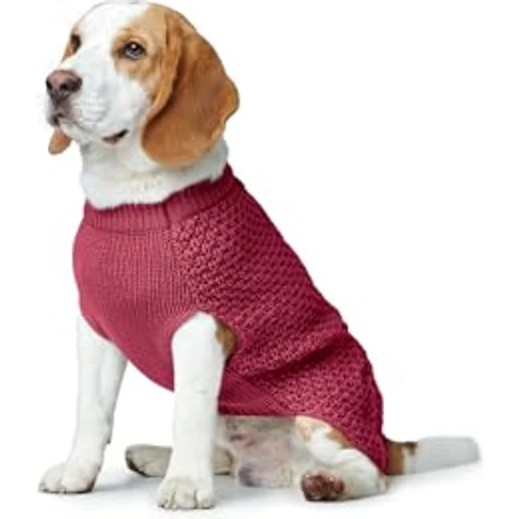Hunter Hunde-Pullover Malmö bordeaux 50 cm – Bild 4
