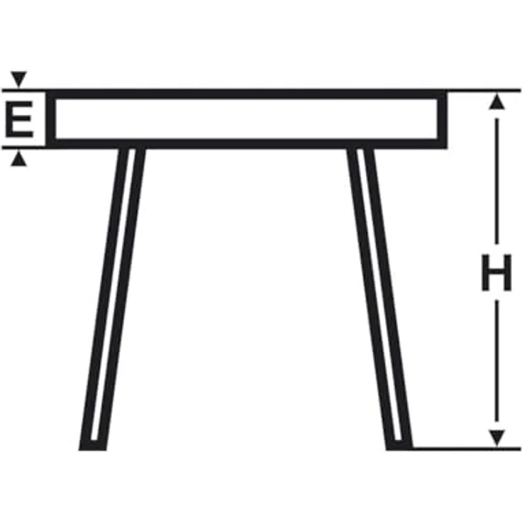 Virax 200910 Standard-Montagetisch, robuste Mehrschicht-Holzplatte mit Metallrahmen, bis 300 kg belastbar, leicht auf- und abbaubar – Bild 3