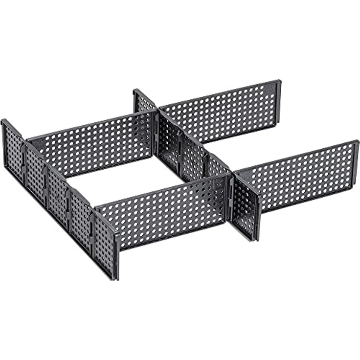 Allit Trennstege-Set EuroPlus Divider >K, arretierbar für K44.76 Sortimentskästen, schwarz, 32x4x15 mm – Bild 2