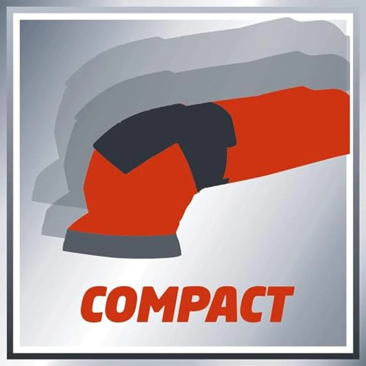 Einhell Deltaschleifer TC-DS 19 (190W, 20000 1-min Schwingzahl, ergonomischer Softgriff, Extreme Fix, Staubabsaugadapter, inkl. 3 Stück Schleifpapier) – Bild 12
