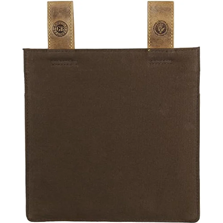 Greenburry Werkzeugtasche Vintage Leder Werkzeugtasche Toolbag 1548-25, Handgearbeitetes Rindsleder in Vintage Optik, mit vielfältigen Fächern und Gürtelschlaufen – Bild 4