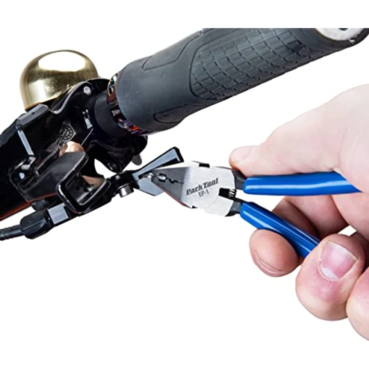 Park Tool EP-1 Endkappen-Crimpzange, kompakte Zange mit konischen Backen und zwei Crimppositionen für Fahrradkabel – Bild 4
