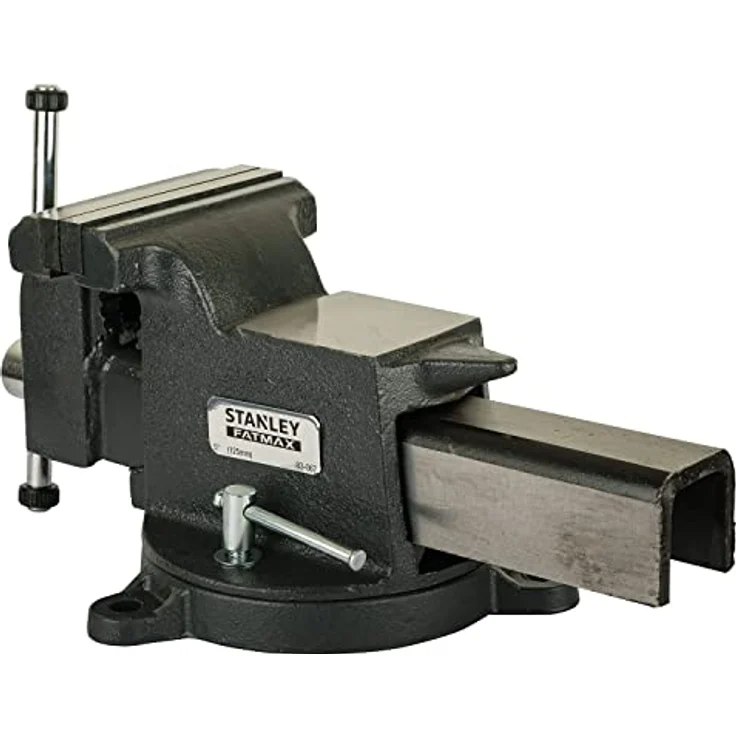 Stanley Maxsteel Schraubstock (schwere Ausführung, 95 mm Ausladung, 125 mm Spannweite, 1800 kg Spannkraft) 1-83-067 – Bild 3
