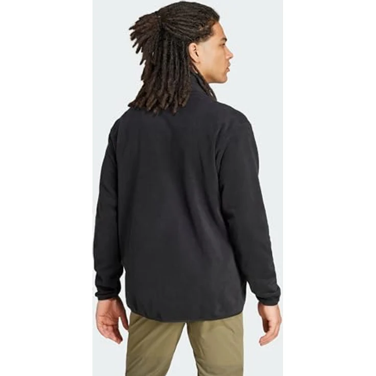 adidas TERREX Fleecejacke MT FZ FLEECE, Arbeitsjacke aus atmungsaktivem Polarfleece, recyceltes Material, grau – Bild 5