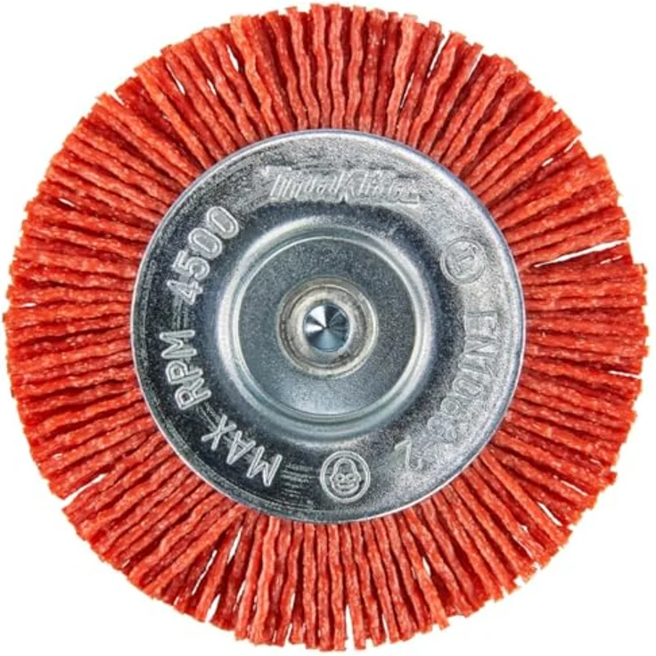 Makita Rundbürste Ø75mm, Nylon grob (D-45593) mit hoher Abtragsleistung für Holz, Kunststoff und Metall – Bild 4