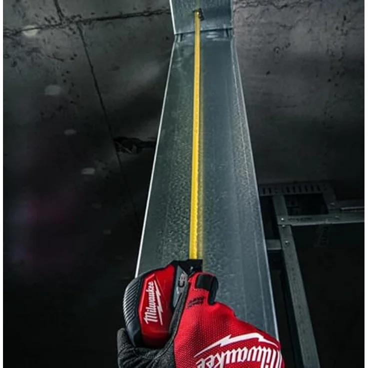 Milwaukee 4932498768 GEN IV Magnetbandmaß, 5 m, mit 30 mm breiter Klinge, Finger-Stop-Funktion und doppelseitiger Anti-Tear-Beschichtung – Bild 3