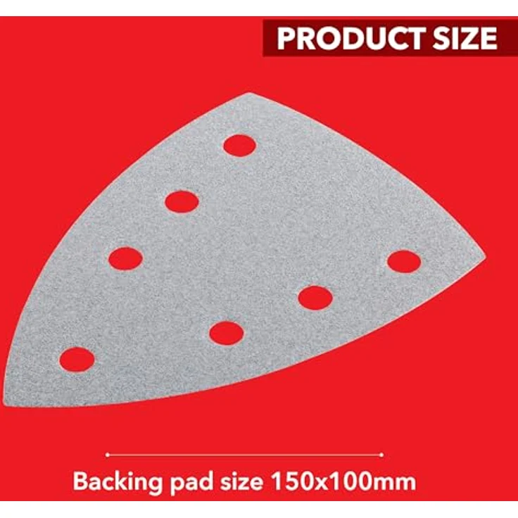 FLEX Schleifpapier Universal, P 120 für Holz und Wände, 150 mm x 100 mm, 25 Stück set – Bild 3