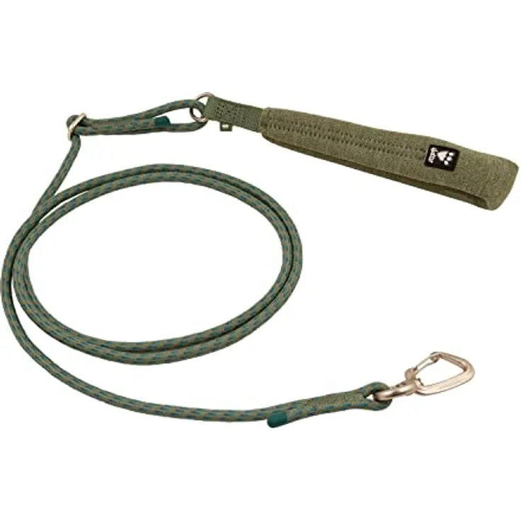 Hurtta Adjustable ECO Seilleine für Hunde, 120-180cm*11mm, Hecke, reflektierend, aus recyceltem Polyester