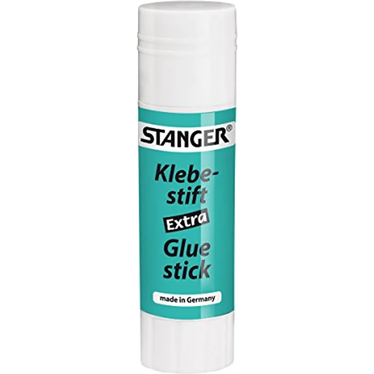 Stanger Bastelkleber Extra Gluestick, 20 g, lösungsmittelfrei, transparent, ideal für Pappe, Fotopapier und Papiermaché – Bild 2