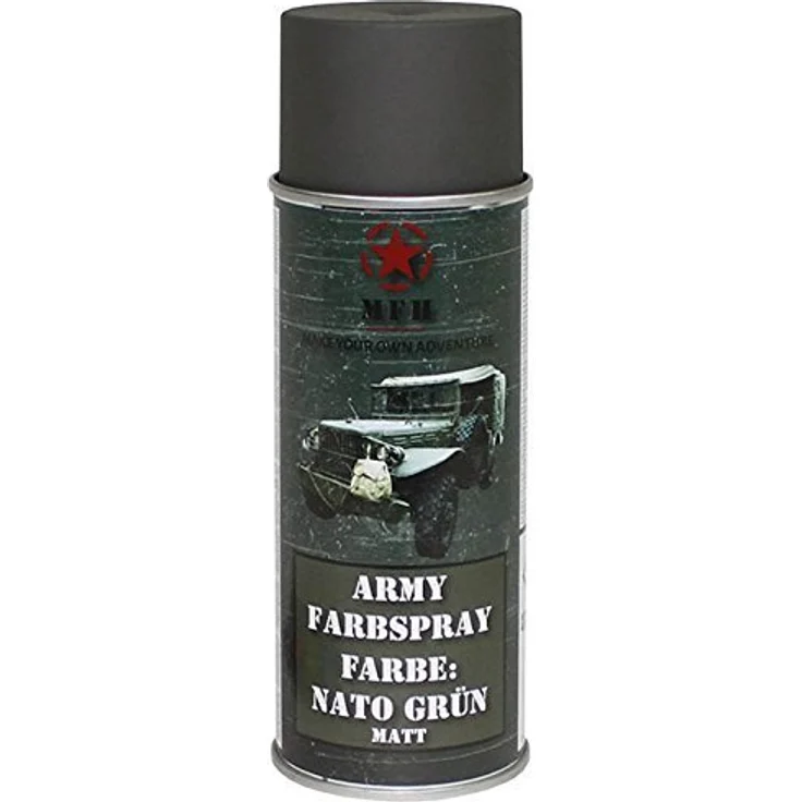 MFH Farbspray,"Army", matt, 400 ml (Nato Grün) – Bild 2