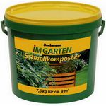 Beckmann Schnellkomposter 4+4+1, 7,5 kg, NPK-Dünger mit Guano zur beschleunigten Kompostierung, 7,5 kg
