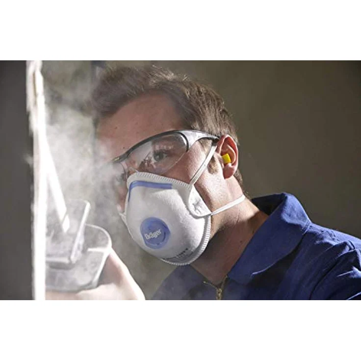 L+D X-plore 1320 V, Atemschutzmaske FFP2 NR D mit Ausatemventil, 10er Pack – Bild 7