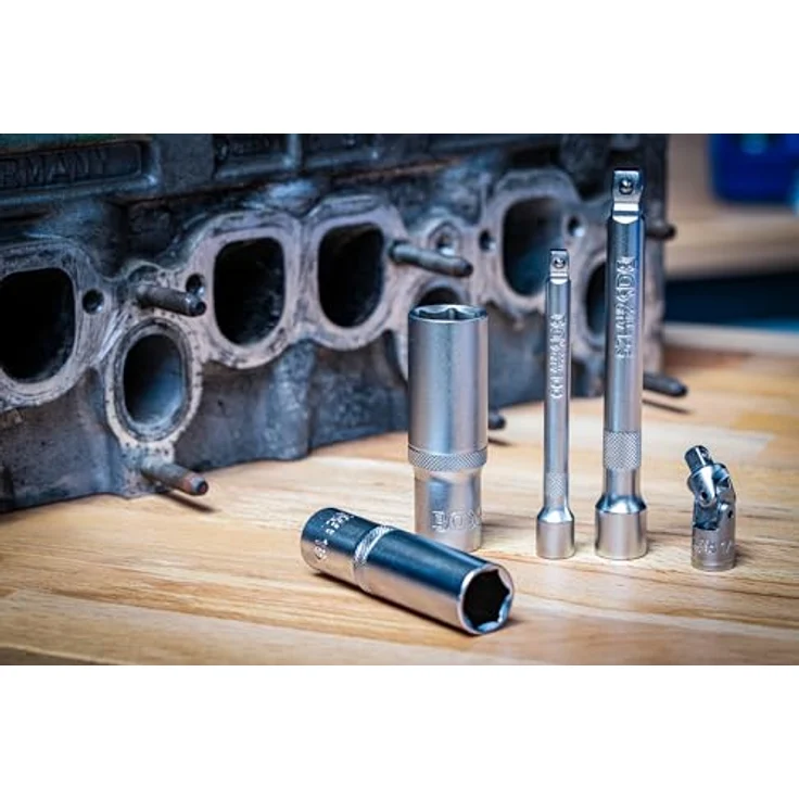 BGS technic Bohrer- und Bitset 2292, umfangreiches Set mit 72-Zähne Umschaltknarren und verschiedenen Steckschlüssel-Einsätzen für vielseitige Anwendungen – Bild 2