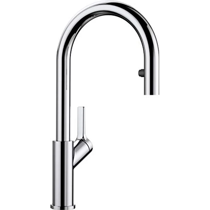 Blanco Küchenarmatur CARENA-S Vario Hochdruck, Einhebelmischer mit herausziehbarer Zweistrahlbrause, elegantes Design – Bild 1