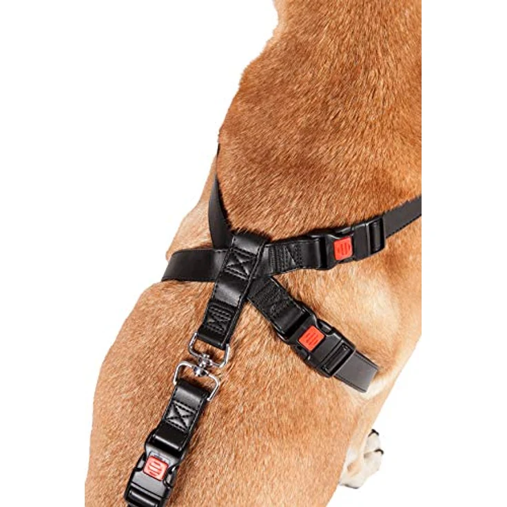 Karlie Auto-Sicherheitsgeschirr Nylon L: 25 - 40 cm XS schwarz – Bild 2