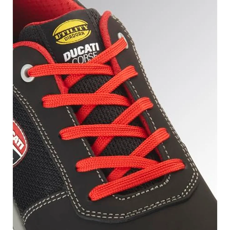 Diadora SPEEDY Race Low 181702 S1PS, Sicherheitsschuhe mit Stahlkappe, schwarz-grau, Größe 40 – Bild 5