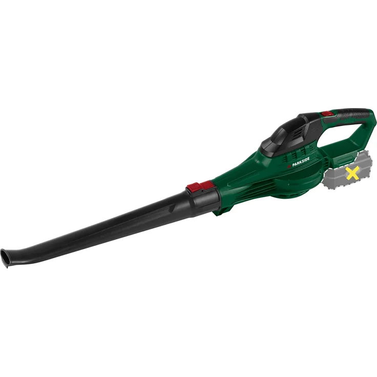 PARKSIDE® 20 V Akku-Laubbläser »PLBA 20-Li C4«, leistungsstark mit 500 m³/h Fördervolumen, Blasgeschwindigkeit bis 210 km/h, ergonomisches Design, ohne Akku – ohne Ladegerät
