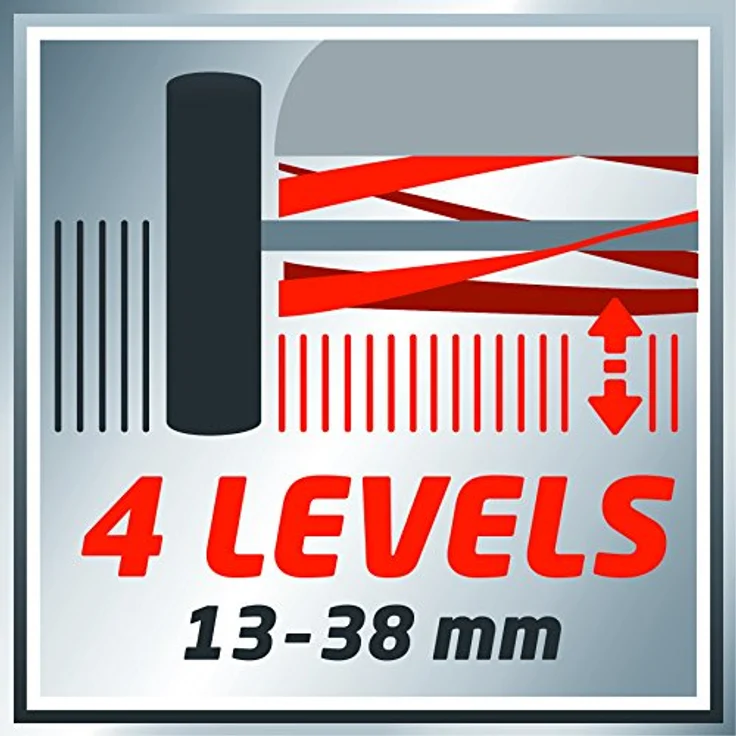 Einhell Handrasenmäher GE-HM 38 S-F (38cm Schnittbreite, berührungslose Schneidetechnik, kugelgelgerte Mähspindel, großflächige Räder, 26L Grasfangkorb) – Bild 6