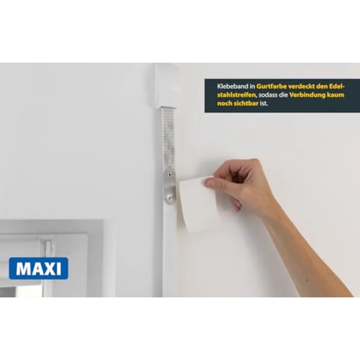 Schellenberg 34305 Rollladengurt Reparaturset Gurtfix 23 mm Breit, System Maxi - 4,3 m Lang - Preisvergleich – Bild 2